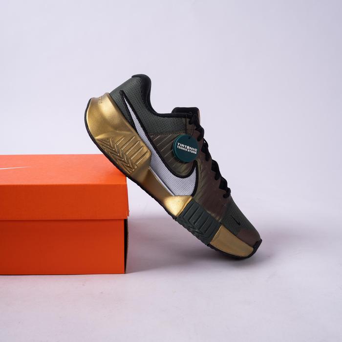 Sepatu Tenis Nike GP Challenge Pro Cly Camo Green Tennis Shoes