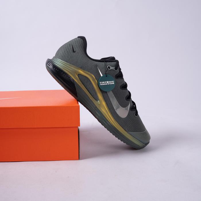 Sepatu Tenis Nike Vapor 12 Cly Camo Green