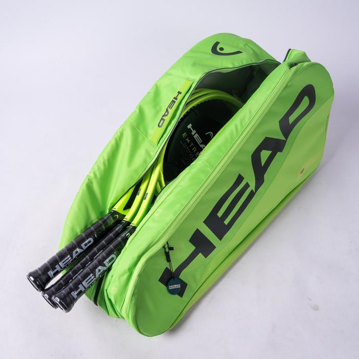 Tas Tenis Head Tour L 9R Green Tennis Bag