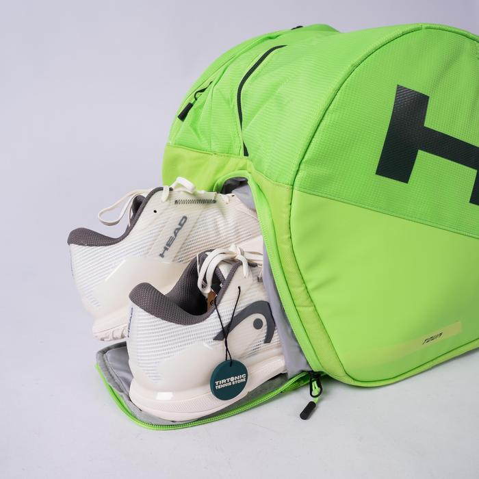 Tas Tenis Head Tour L 9R Green Tennis Bag