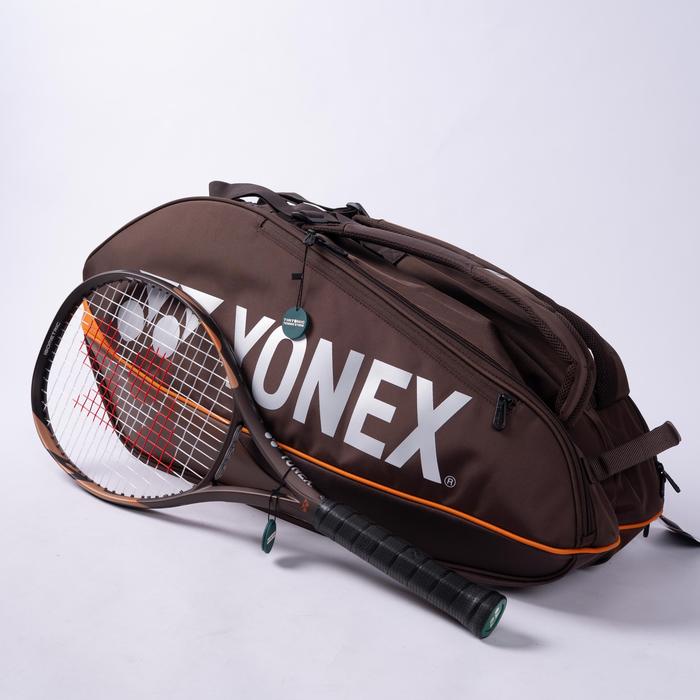 Tas Tenis Yonex Pro Racket Tennis Bag 9R Espresso Brown