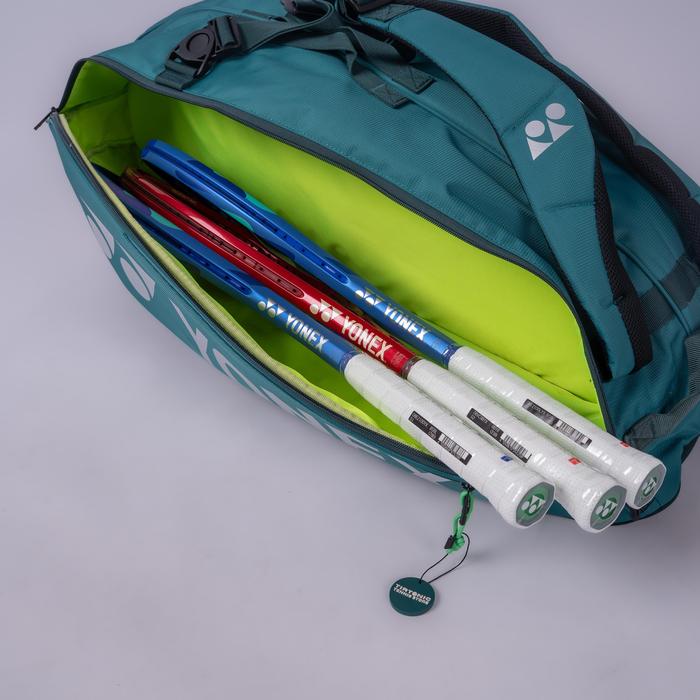 Tas Tenis Yonex Pro Racket Tennis Bag 6R Dark Green