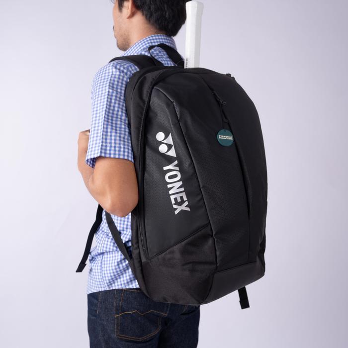 Tas Tenis Yonex Team Backpack Black Tennis Bag