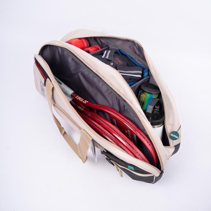 Tas Tenis Yonex Gearlogic Beige Duffle Tennis Bag