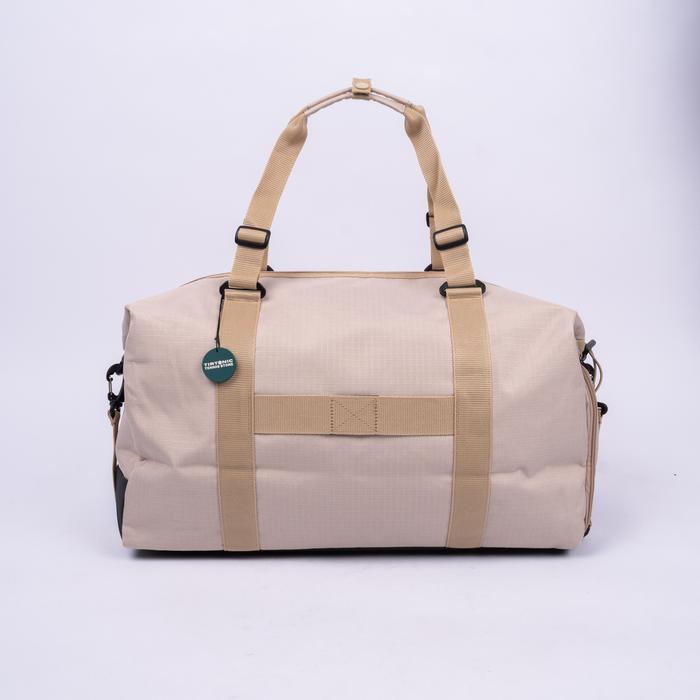 Tas Tenis Yonex Gearlogic Beige Boston Bag Tennis Bag