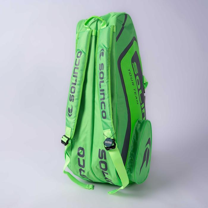 Tas Tenis Solinco Tour Team Green 6R Tennis Bag