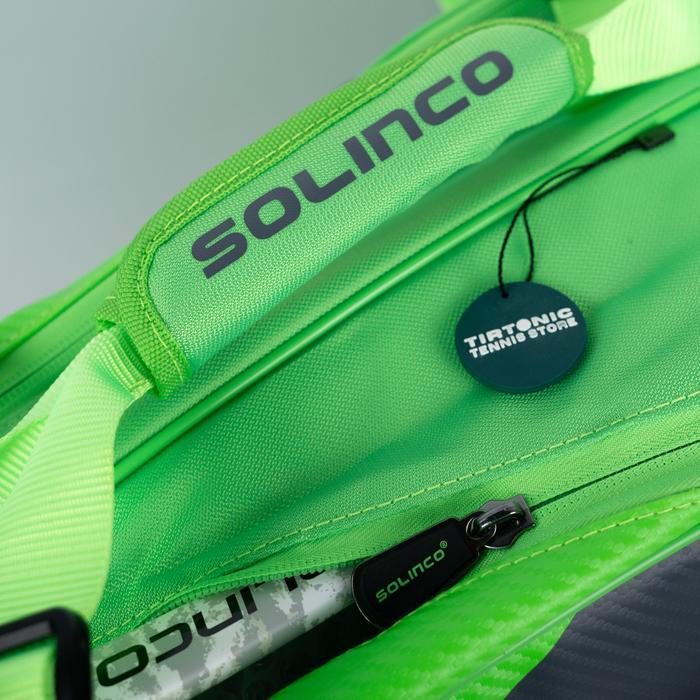 Tas Tenis Solinco Tour Team Green 6R Tennis Bag