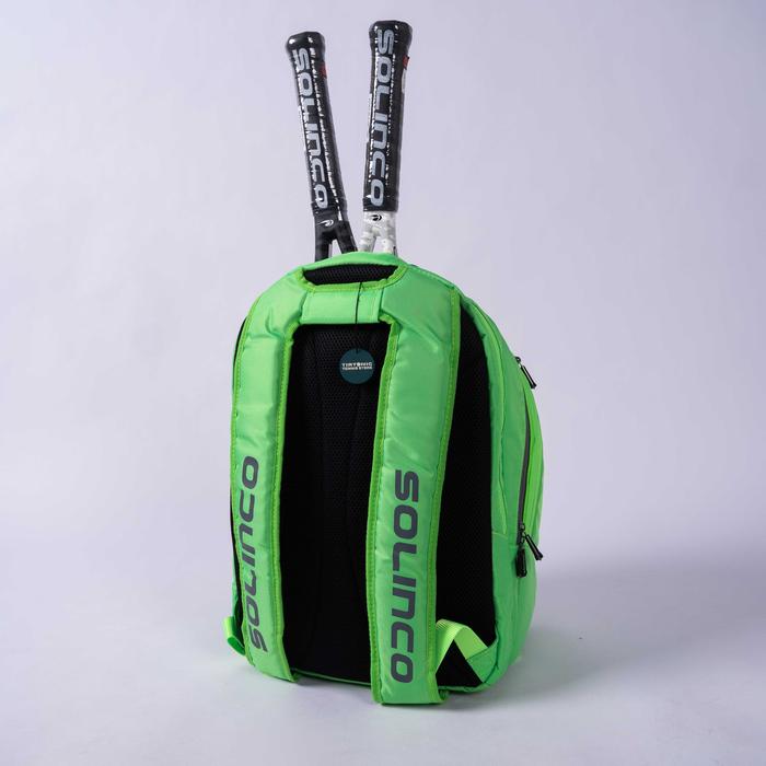 Tas Tenis Solinco Tour Team Green Backpack Tennis Bag