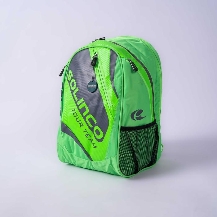 Tas Tenis Solinco Tour Team Green Backpack Tennis Bag