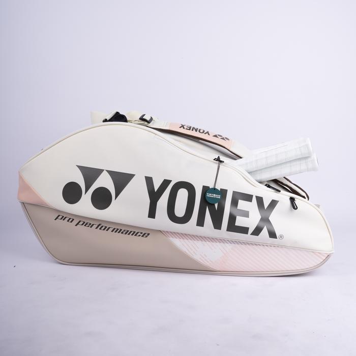 Tas Tenis Yonex Sand Beige 9R Tournament Racket Tennis Bag