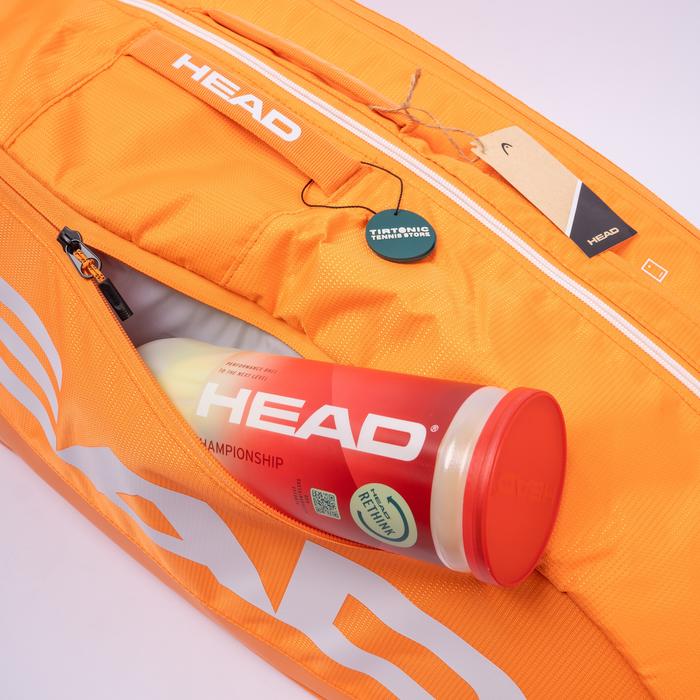 Tas Tenis Head Tour Tennis Bag L 9R Orange