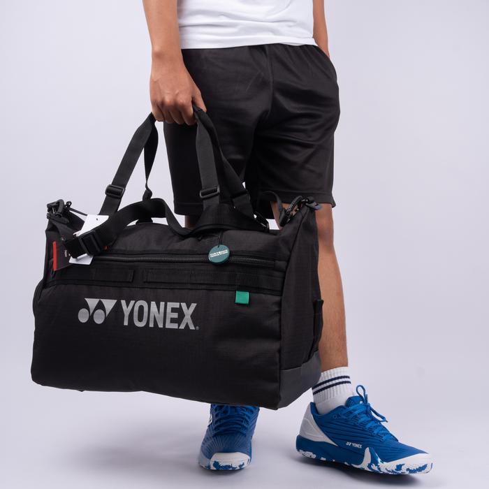 Tas Tenis Yonex Gearlogic Black Boston Bag Tennis Bag
