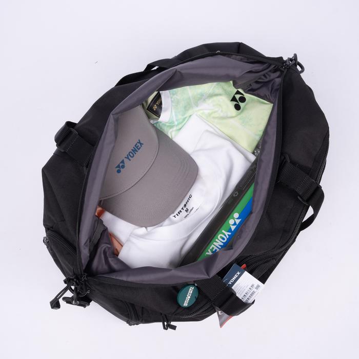 Tas Tenis Yonex Gearlogic Black Boston Bag Tennis Bag