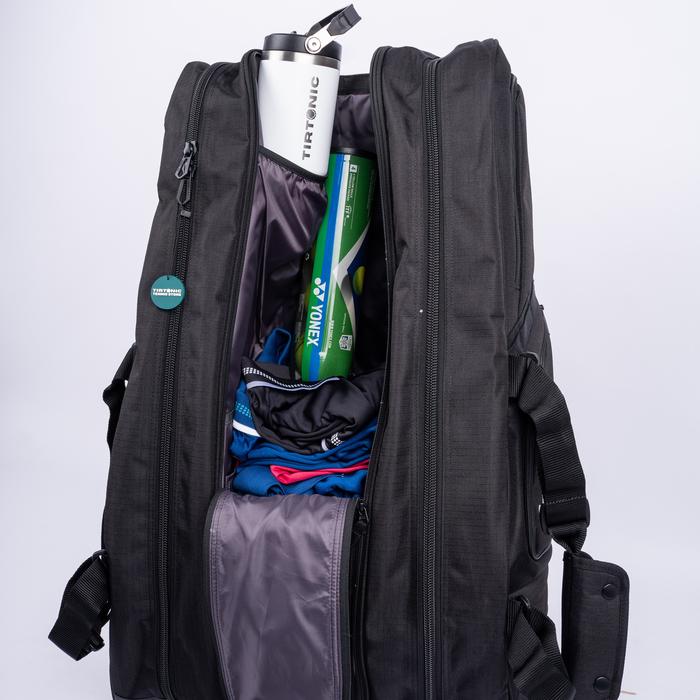 Tas Tenis Yonex Gearlogic 12R Black Tennis Bag