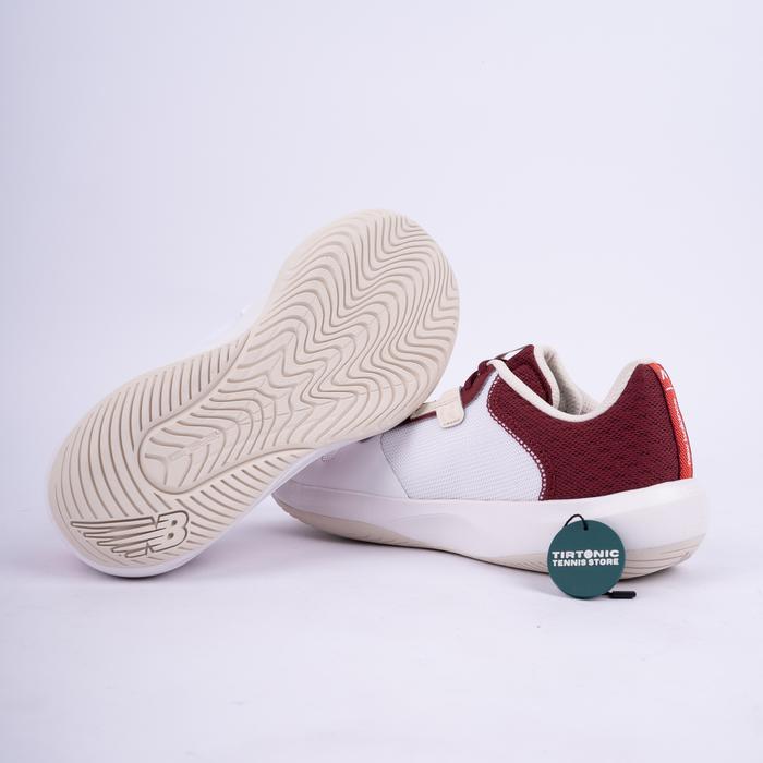 Sepatu Tennis New Balance 696 White Court Shoes Tenis