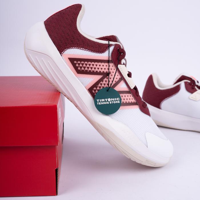 Sepatu Tennis New Balance 696 White Court Shoes Tenis