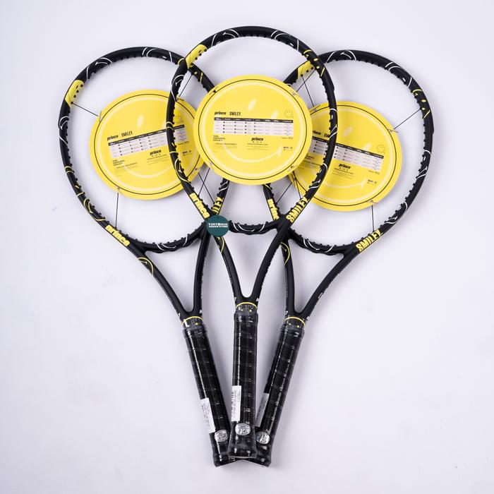 Raket Tenis Prince Beast x Smiley Black Limited Edition Tennis Racket