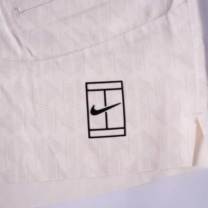 Celana Tenis Nike Court Dri-FIT Advantage White Tennis Shorts