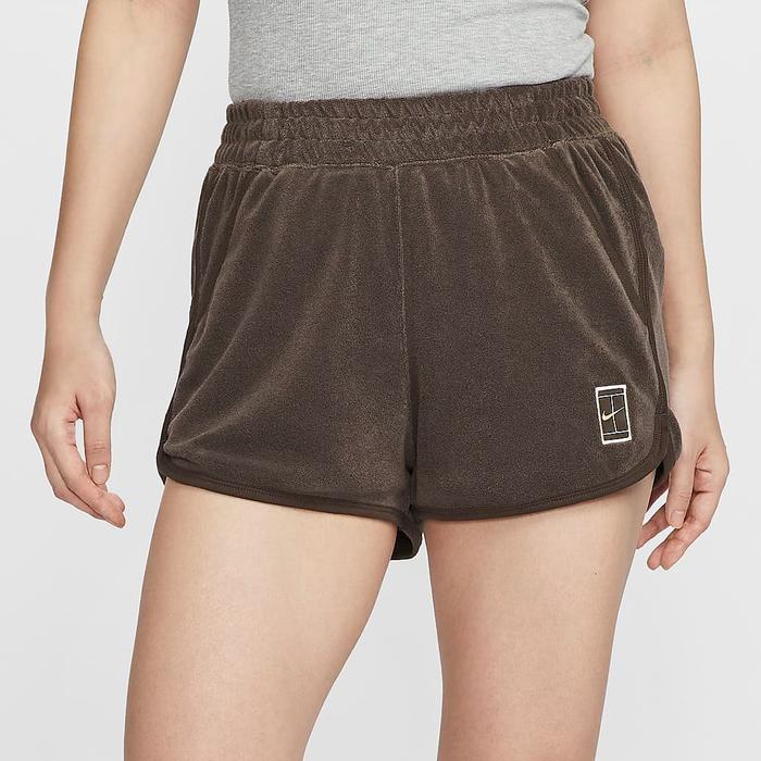 Celana Tenis Nike Court Heritage French Terry Tennis Shorts