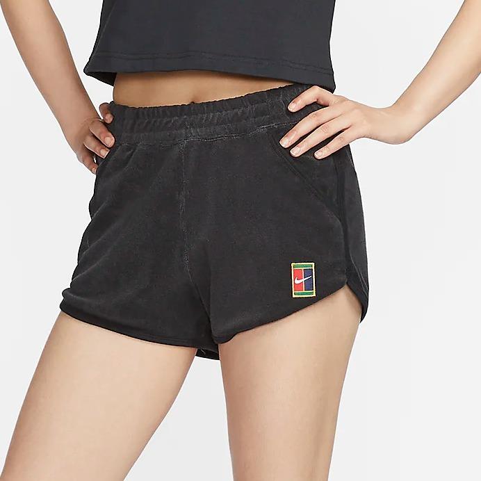 Celana Tenis Nike Court Heritage French Terry Tennis Shorts