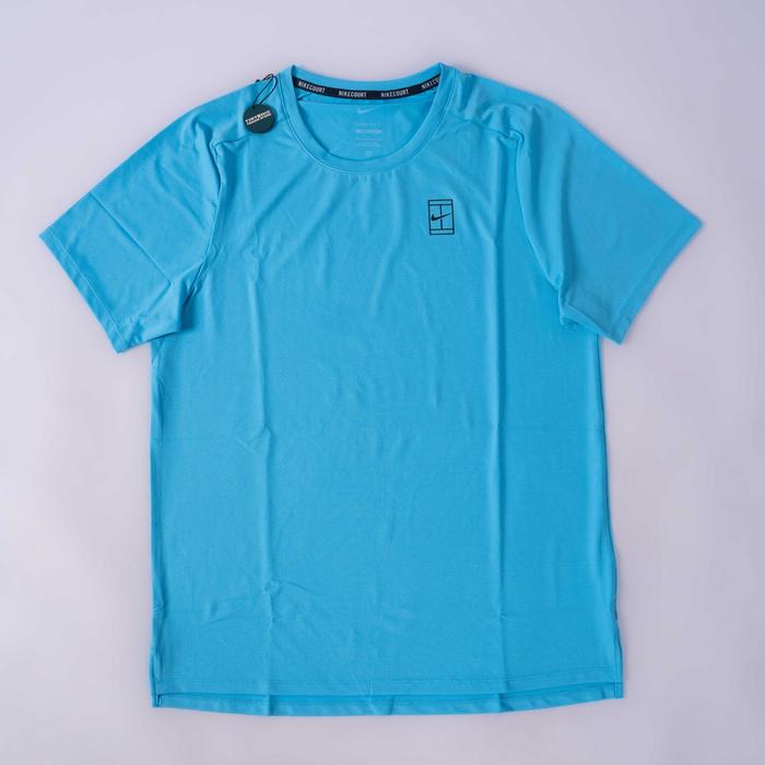 Baju Nike Tenis Pria Dri-FIT Advantage Court Tennis Shirt