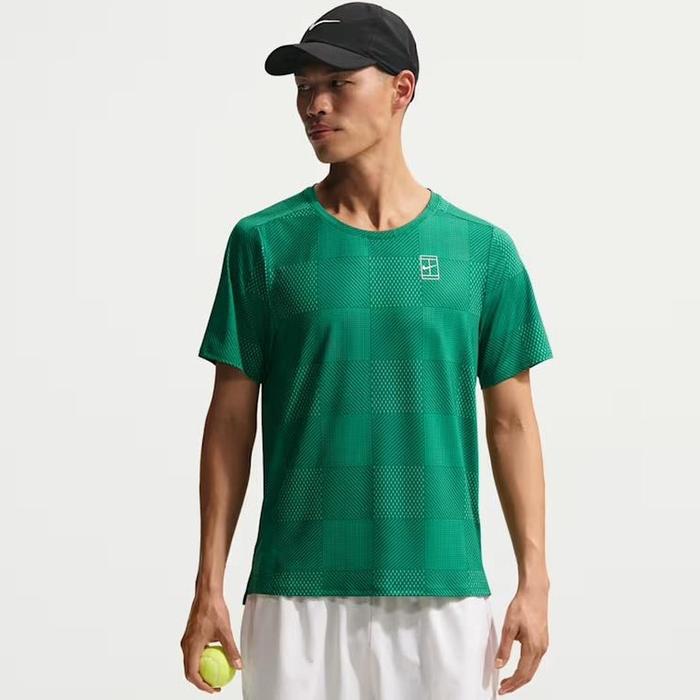 Baju Nike Tenis Pria Dri-FIT Advantage Court Tennis Shirt