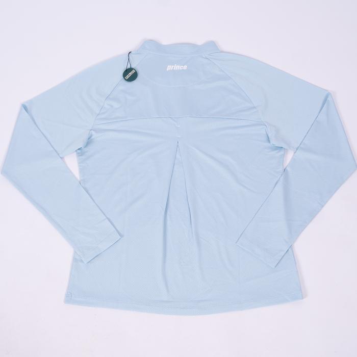 Baju Tenis Prince Performance Women Zipper Long Sleeve Tee Tennis Shirt