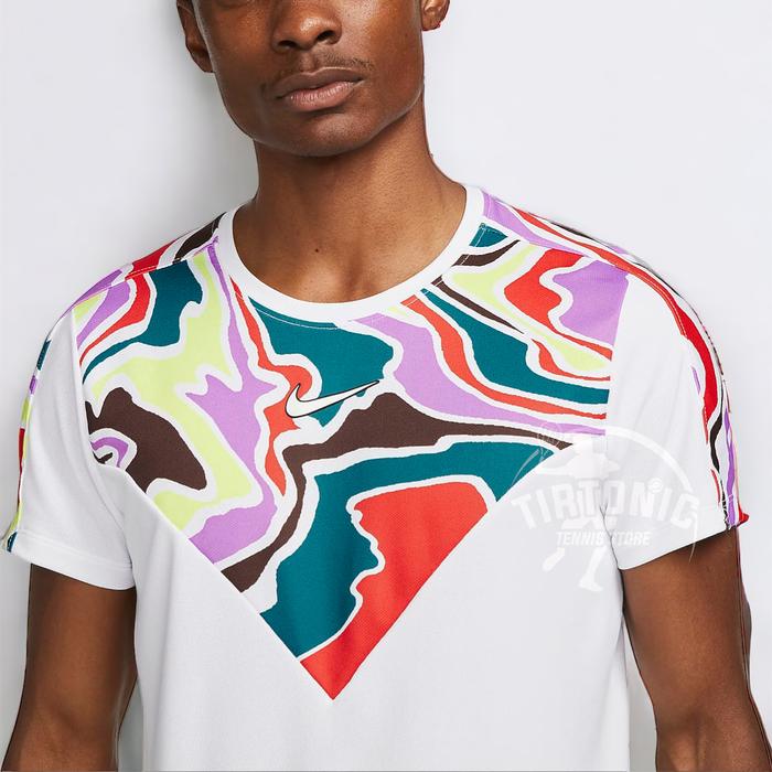 Baju Tenis Nike Court Dri-FIT Slam White Tennis