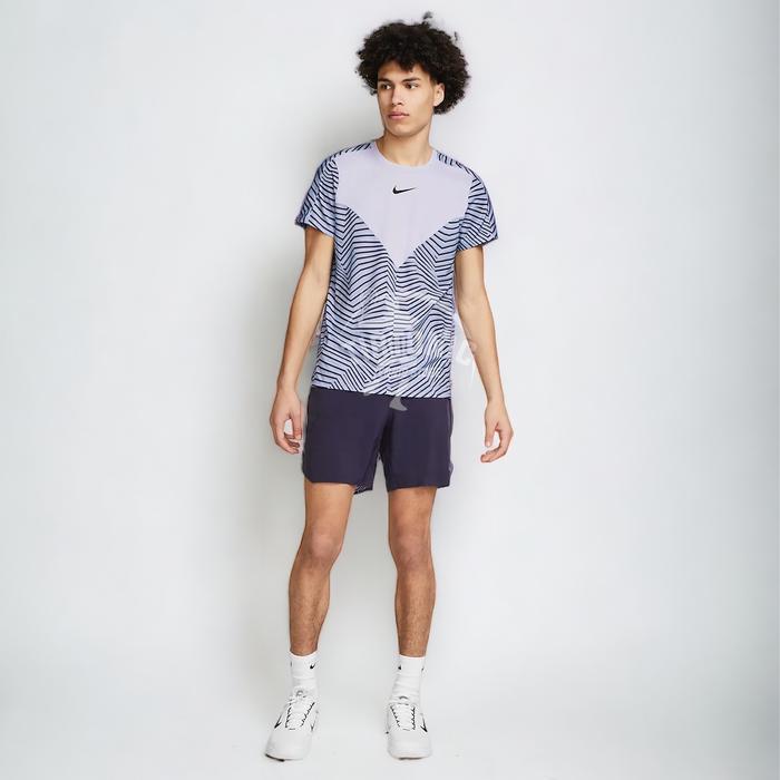 Baju Tenis Nike Court Dri-FIT Slam Purple Tennis