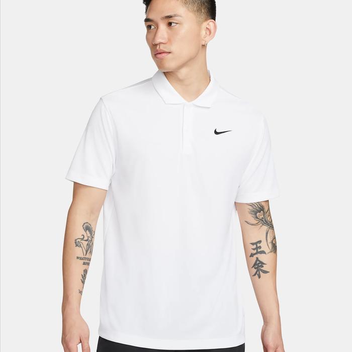 Baju Tenis Nike Dri-FIT Men Court Solid Tennis Polo