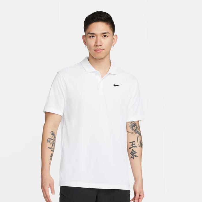 Baju Tenis Nike Dri-FIT Men Court Solid Tennis Polo