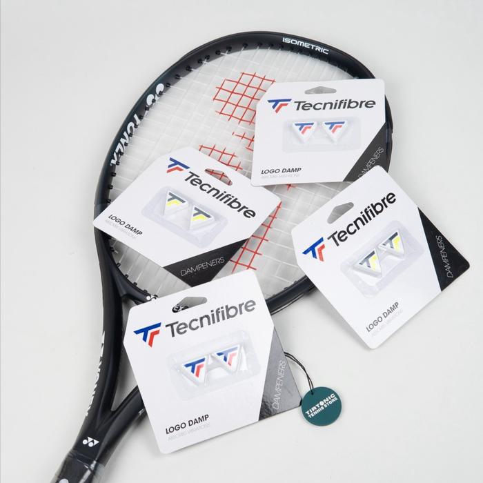 Peredam Raket Tenis Tecnifibre Logo Dampener Tennis Racket