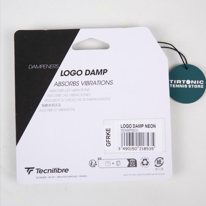 Peredam Raket Tenis Tecnifibre Logo Dampener Tennis Racket