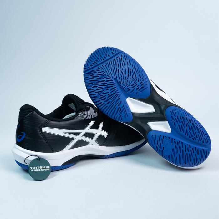 Sepatu Tenis Asics Game FF Black Tennis Shoes
