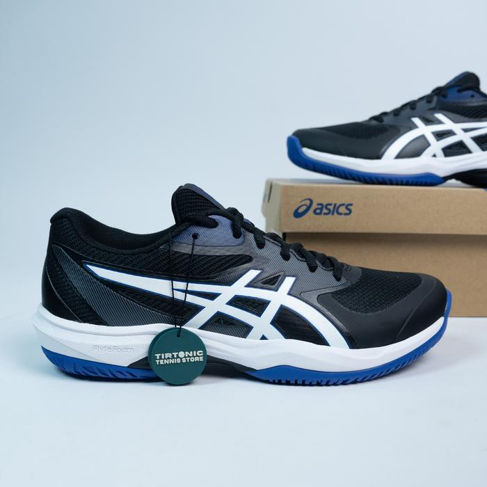 Sepatu Tenis Asics Game FF Black Tennis Shoes