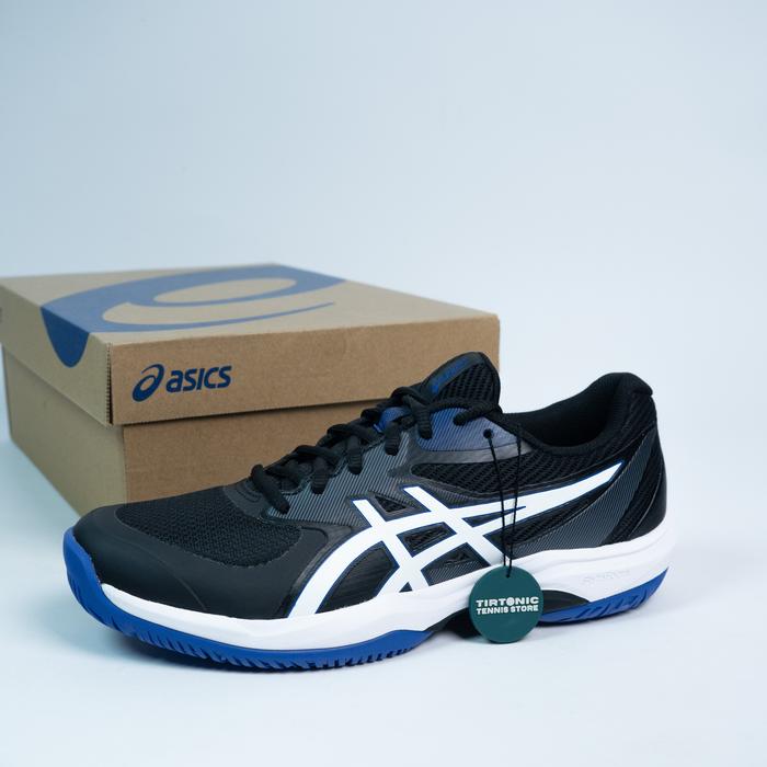 Sepatu Tenis Asics Game FF Black Tennis Shoes