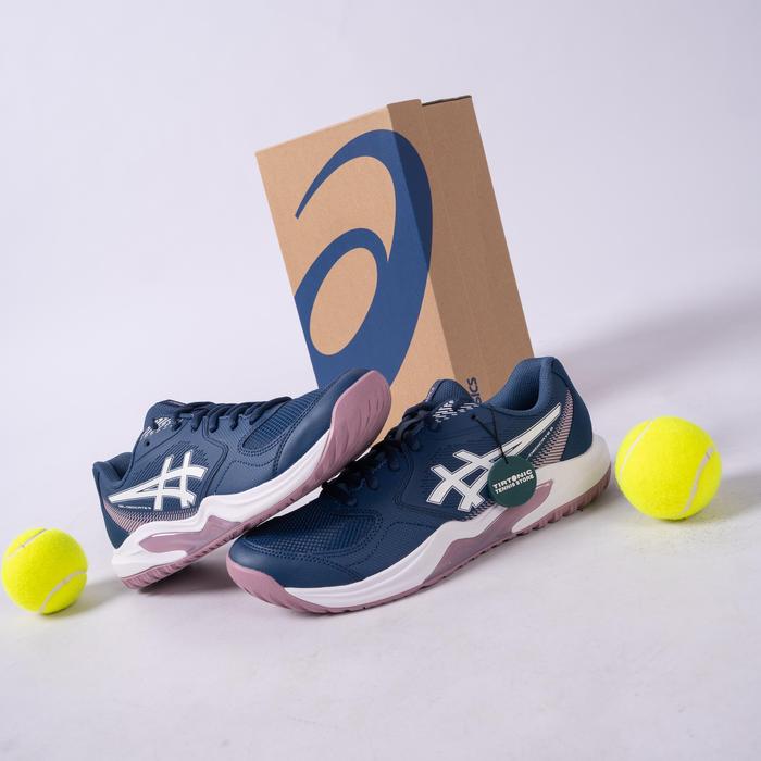Sepatu Tenis Asics Gel Dedicate 9 Tennis Shoes Navy