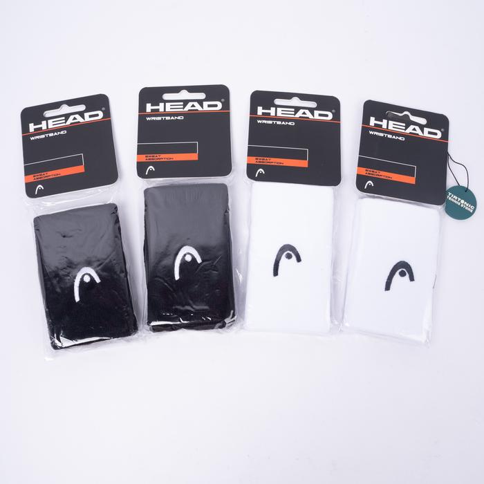 Wristband Tenis Head Double Wide 5 inch Tennis 2 in 1