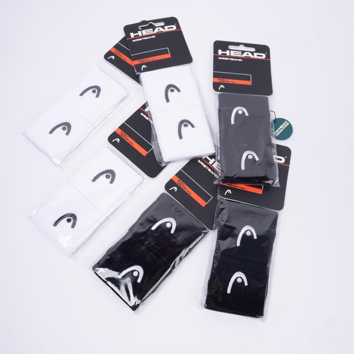 Wristband Tenis Head Double Wide 2.5 inch Tennis 2 in 1