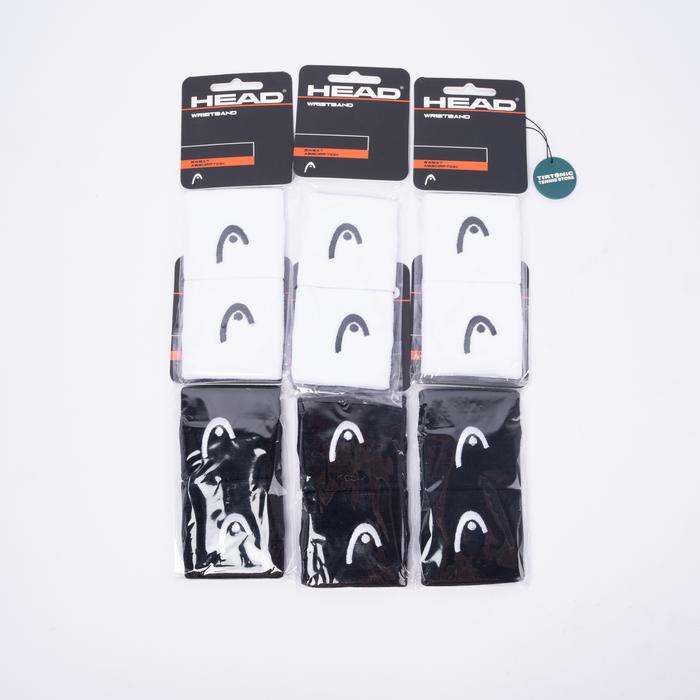 Wristband Tenis Head Double Wide 2.5 inch Tennis 2 in 1