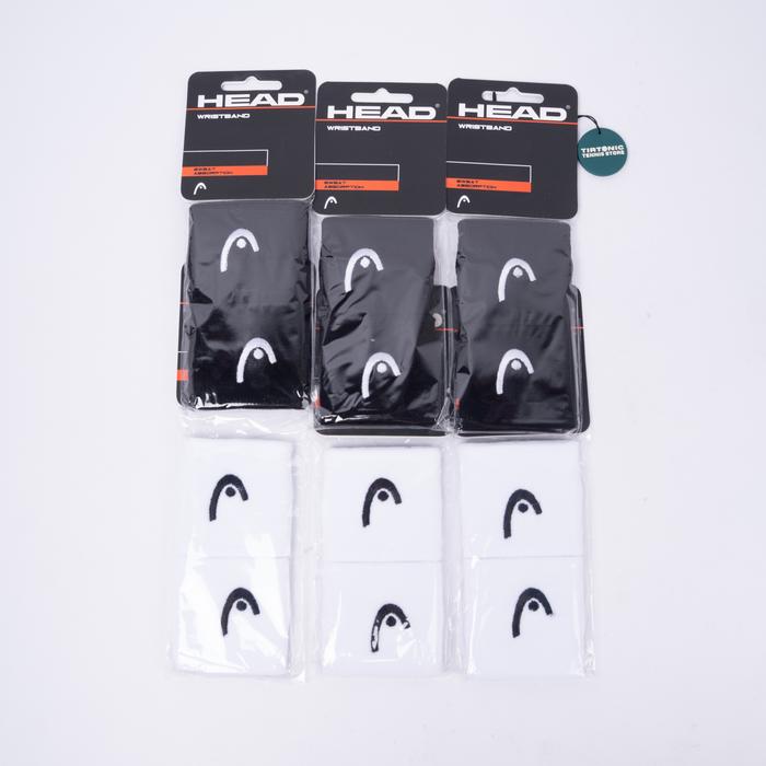 Wristband Tenis Head Double Wide 2.5 inch Tennis 2 in 1