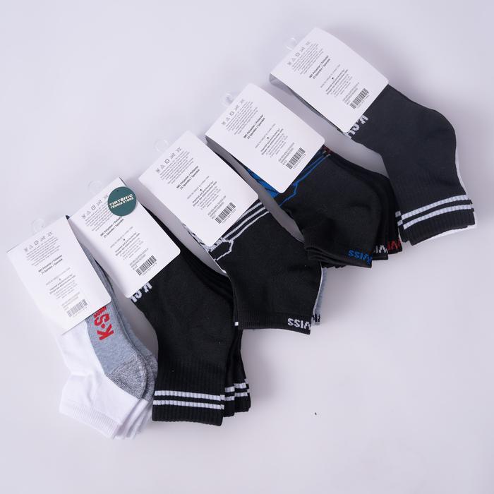 Kaos Kaki Tenis K-Swiss Tennis Socks Men 3 Pairs