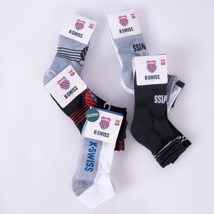 Kaos Kaki Tenis K-Swiss Tennis Socks Men 3 Pairs
