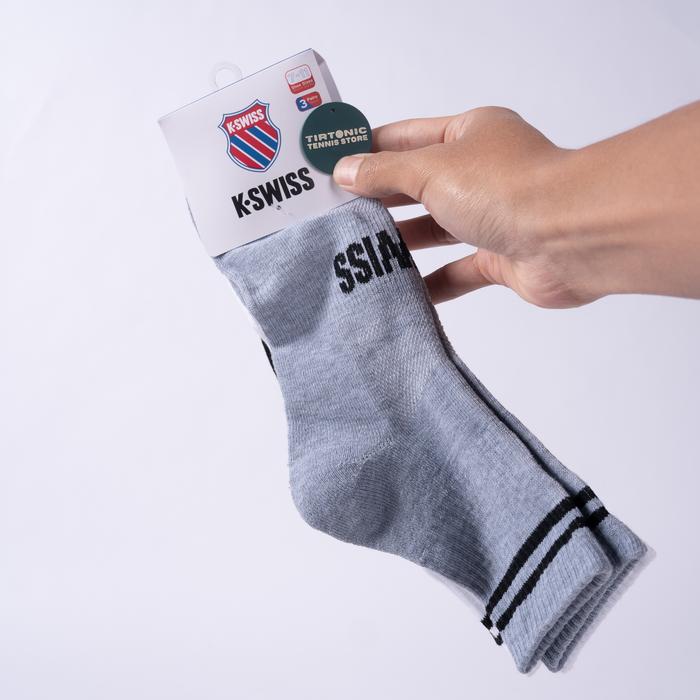 Kaos Kaki Tenis K-Swiss Tennis Socks Men 3 Pairs