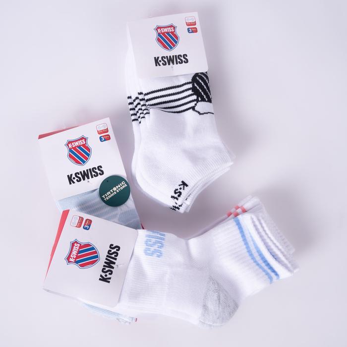 Kaos Kaki Tenis K-Swiss Tennis Socks Women 3 Pairs