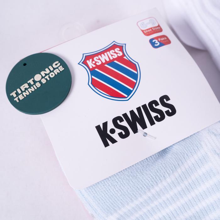 Kaos Kaki Tenis K-Swiss Tennis Socks Women 3 Pairs