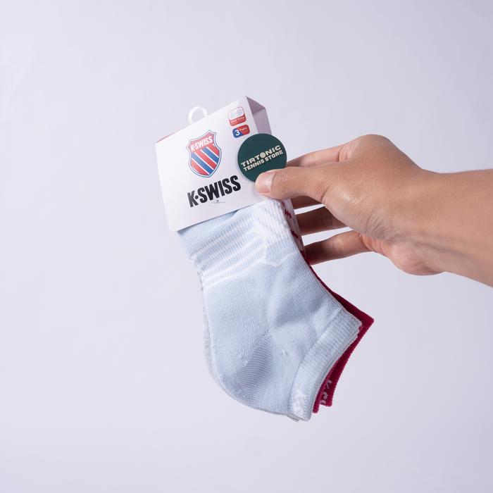 Kaos Kaki Tenis K-Swiss Tennis Socks Women 3 Pairs
