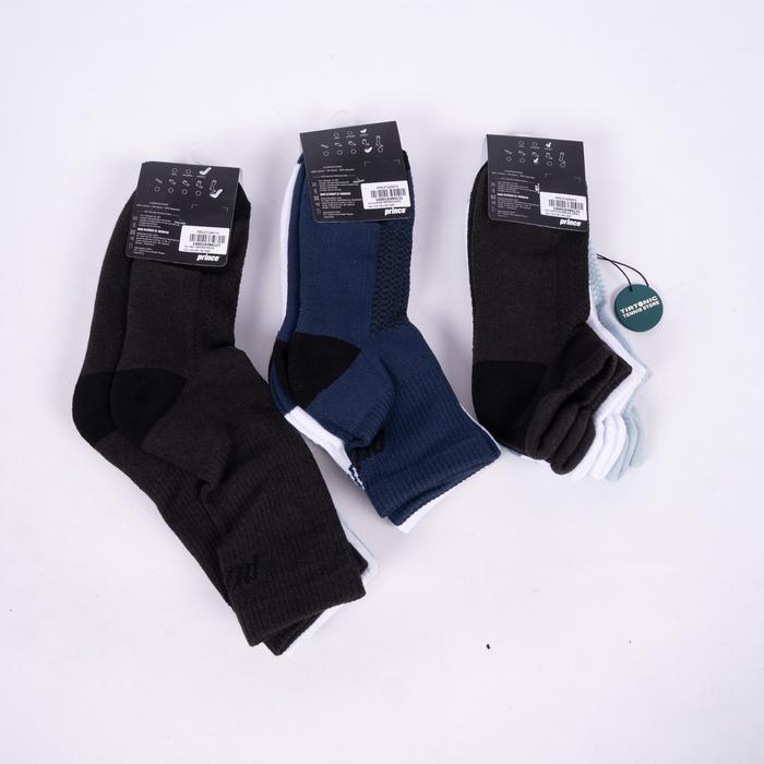 Kaos Kaki Tenis Prince Tennis Socks Court 3 Pairs