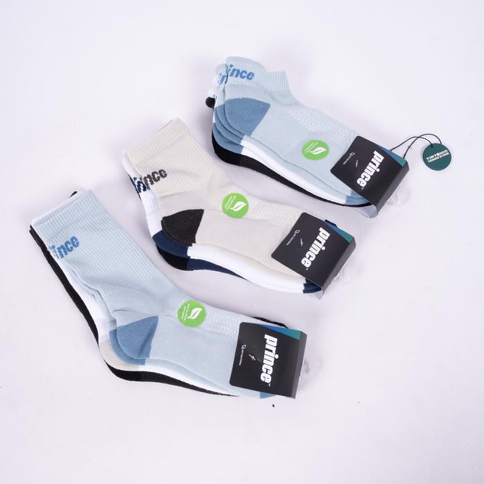 Kaos Kaki Tenis Prince Tennis Socks Court 3 Pairs