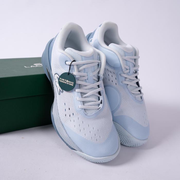 Sepatu Tenis Lacoste AG LT Evo Biru Tennis Shoes